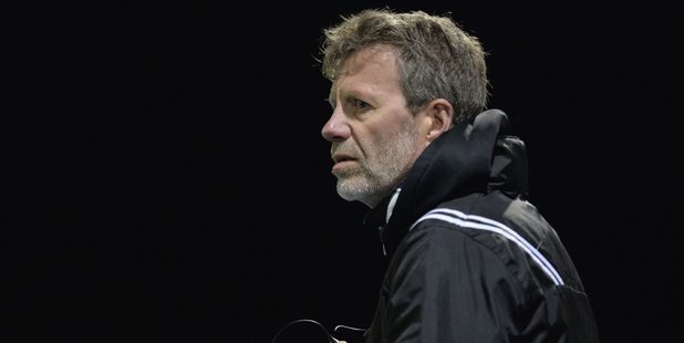 Head Coach Colin Batch of New Zealand reacts during an international hockey test. Photo / Getty Images