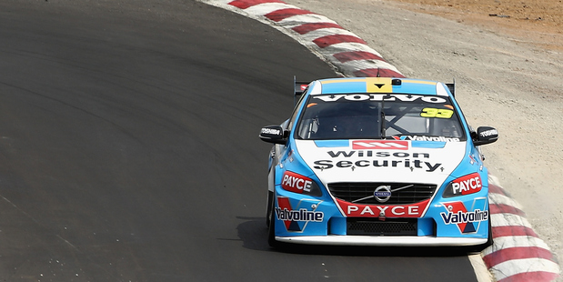 Scott McLaughlin during a V8 Supercars test day at Winton International Raceway. Photo / Getty Images