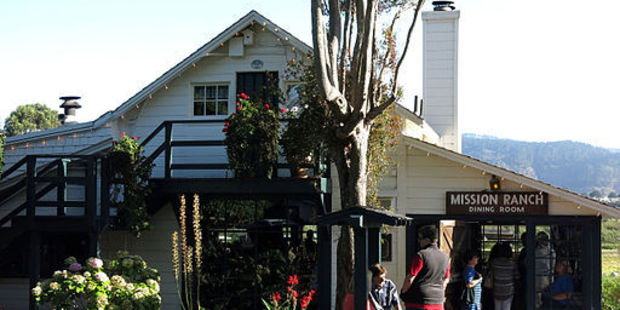 The Mission Ranch was once a dairy farm. Photo / Wikimedia Commons