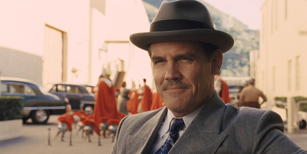 Josh Brolin as studio fix-it guy Eddie Mannix in Hail, Caesar!