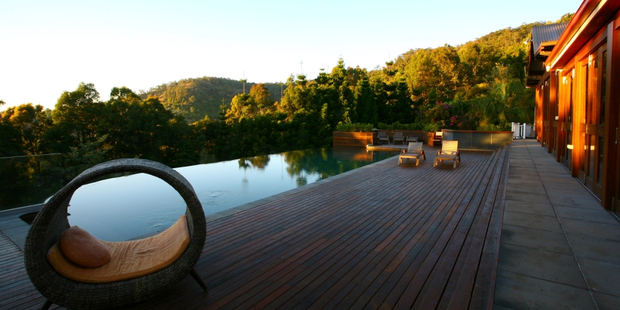 Hugh Jackman honed his Wolverine abs at Gwinganna Health Retreat. Photo / Supplied