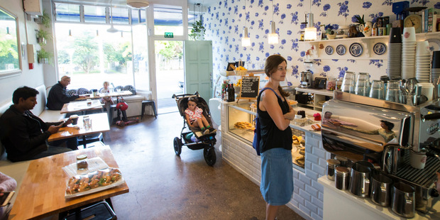 The Blue Rose cafe on Sandringham Rd, Auckland. Photo / Jason Oxenham