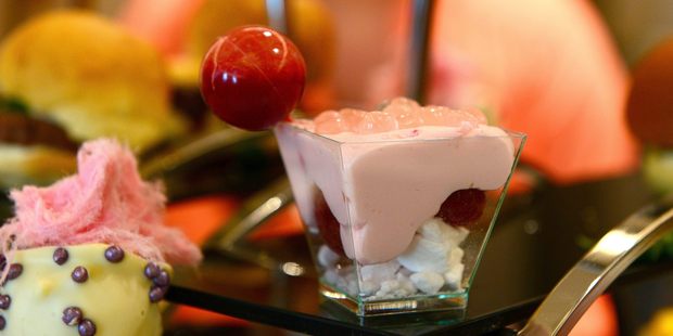 One of the delectable treats served for afternoon tea.