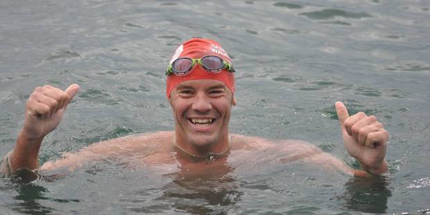 Ocean swimmer Adam Walker. Photo / Sourced from Facebook