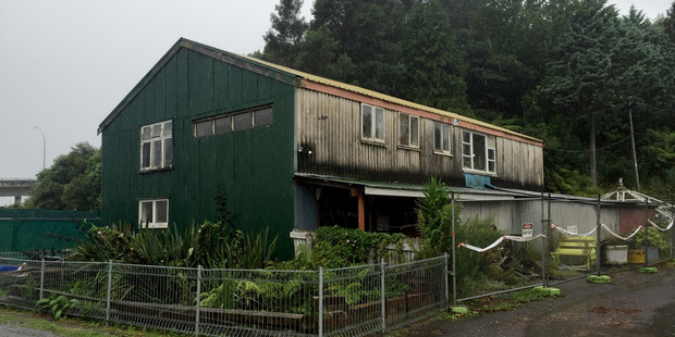 GOING: This building at the Historic Village will be demolished next week at a cost of $75,000. Photo/George Novak