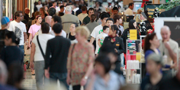 Twelve of the 15 retail industries had higher sales volumes in the latest quarter compared with the September quarter. Photo / Steven McNicholl