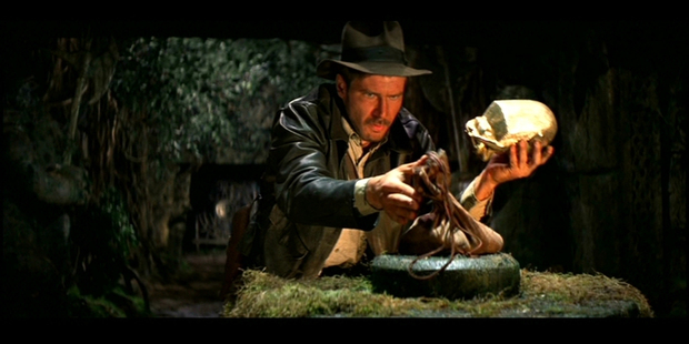 Harrison Ford in the film Indiana Jones - Raiders of the Lost Ark which should have won an Oscar.