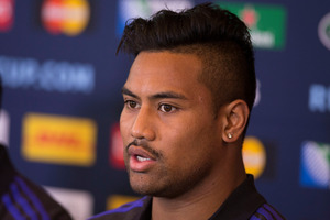 New Zealand All Blacks winger Julian Savea keeps up to date with his hairstyles. Photo/supplied