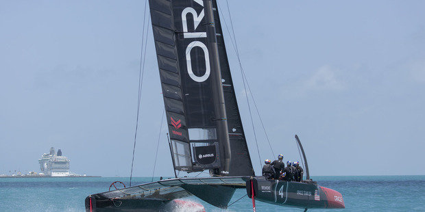 Oracle Team USA. Photo / John von Seeburg