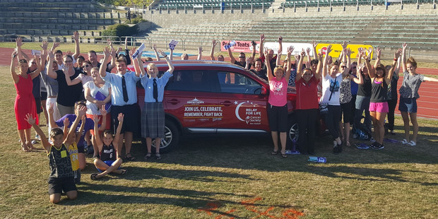 GEARING UP: The Cancer Society crew at Cooks Gardens are ready for the Relay For Life. PHOTO/SUPPLIED