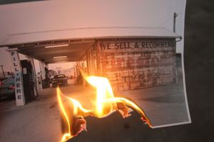 James Bryce Murphy attempted to set Adamsons Service Station in Featherston on fire.