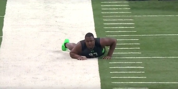Chris Jones' job interview could not have gone any worse. Photo / Youtube