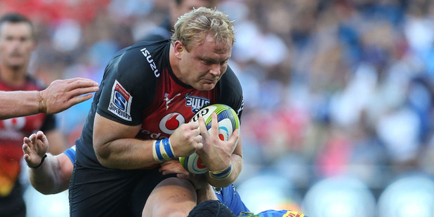 Adriaan Strauss of the Bulls. Photo / Getty
