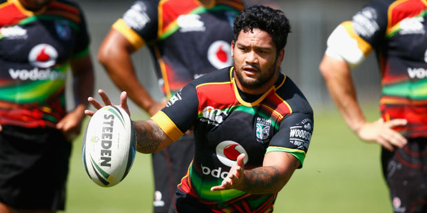 Issac Luke is a big recruit for the New Zealand Warriors. Photo / Getty