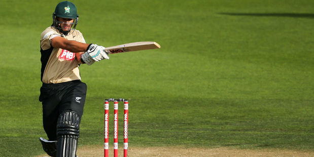 Ross Taylor playing for the North Island. Photo / Getty