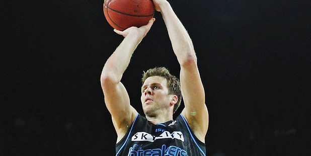 Tom Abercrombie is averaging 16.5 points in his last eight games, while he has been shooting the three-ball at 47 per cent across that span. Photo / Getty
