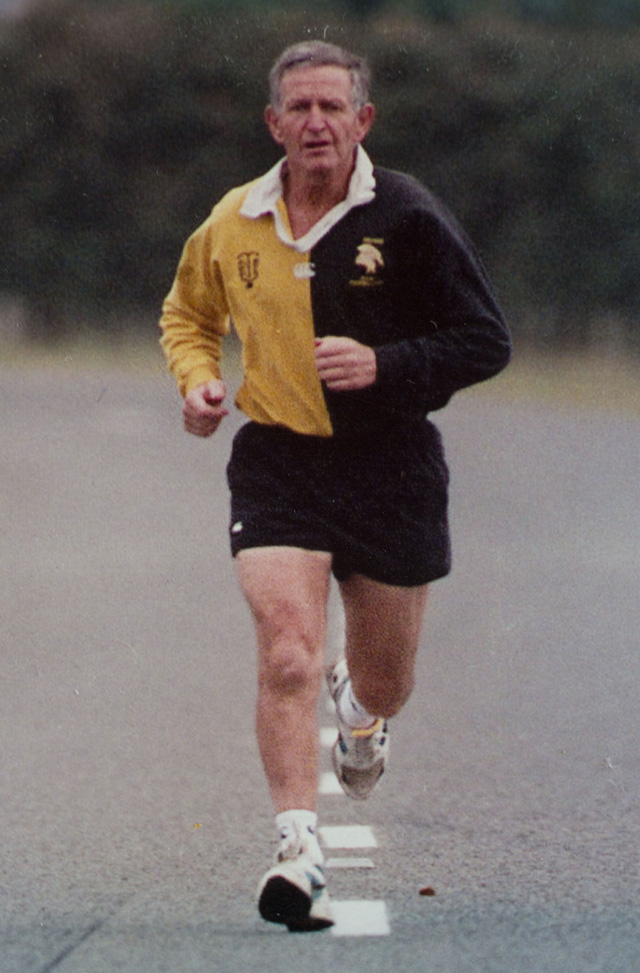 Bob O'Dowda was fit and active. Photo / Supplied