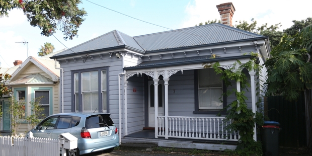One the the villas in Ponsonby which may be demolished to make away for further commercial development. Photo / Doug Sherring