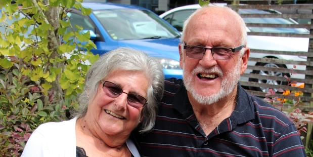BRING IT ON: Colleen and Graeme Dunn, living life to the full. PICTURE/LIZ INCH