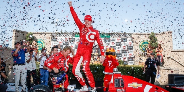 Scott Dixon is now fifth on the all-time IndyCar winners' list. Picture / Chevrolet Racing
