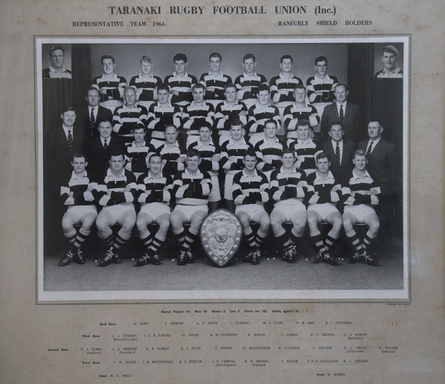 The Taranaki team of 1964. Photo / Supplied