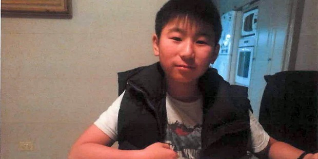 Missing 11 year old Mike Zhao-Beckenridge. Photo / Supplied