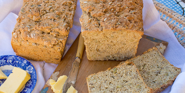 Rosemarys no-knead bread.