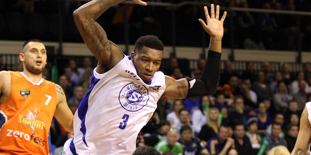 Torrey Craig of the Wellington Saints playing in the NZ NBL. Photo / Getty Images