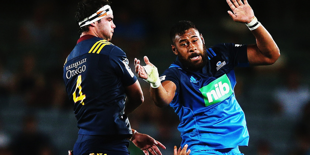 Patrick Tuipulotu's relegation to the bench will send a message to the rest of the Blues. Photo / Getty