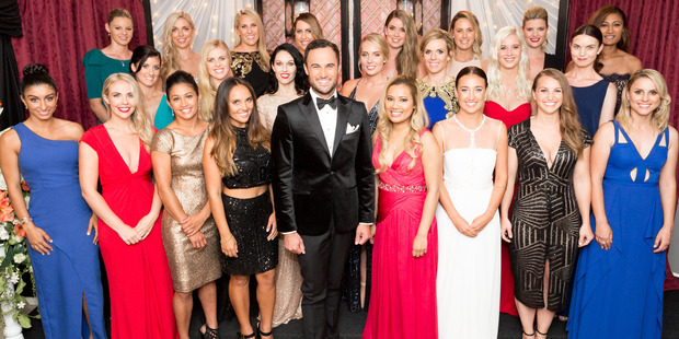 The Bachelor and the Bachelorettes in the new season of The Bachelor NZ.