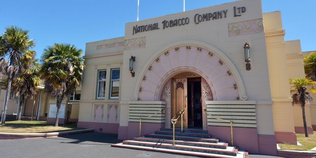 The National Tobacco Company Building in Napier.