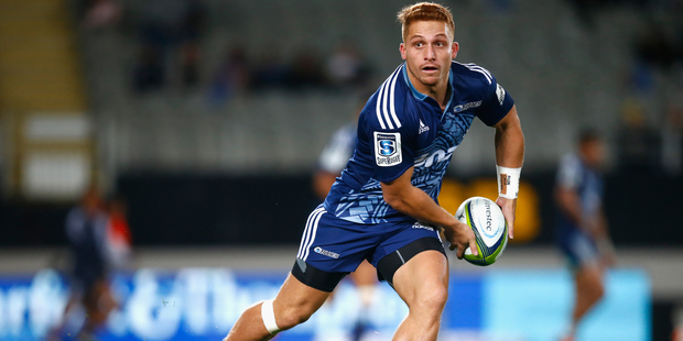 Blues playmaker Ihaia West's experience will be needed against the Hurricanes. Photo / Getty Images
