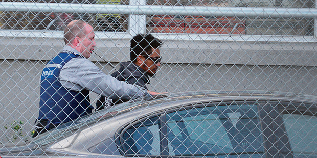 Rhys Warren was taken into custody. Photo / Whakatne Beacon