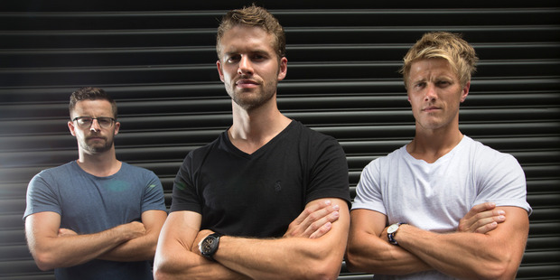 Jerram Watts, JD Copell of Destiny Rescue and Dean Lovell-Shippey of Find Her Smile together are battling against children being stuck in the Asian sex industry, mainly in Thailand. Photo / Nick Reed