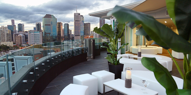 The Eagles Nest bar.