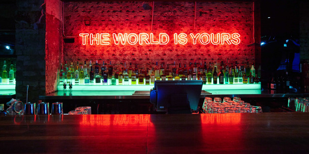 The Woolly Mammoth bar.