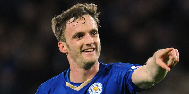 Leicester's Andy King. Photo / AP.