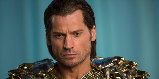 Nikolaj Coster-Waldau portraying Horus in a scene from "Gods of Egypt.".