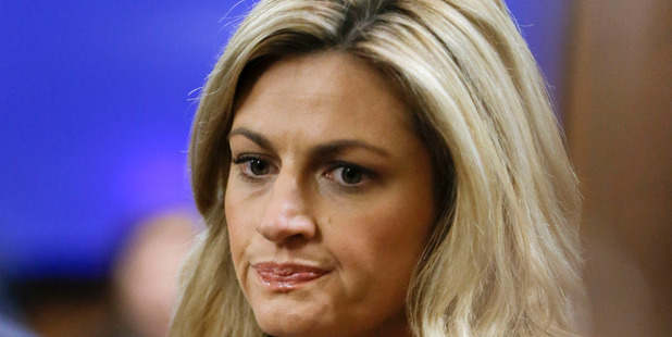Sportscaster and television host Erin Andrews waits for the jury to enter the courtroom Friday, March 4, 2016, in Nashville, Tenn. Photo / AP.