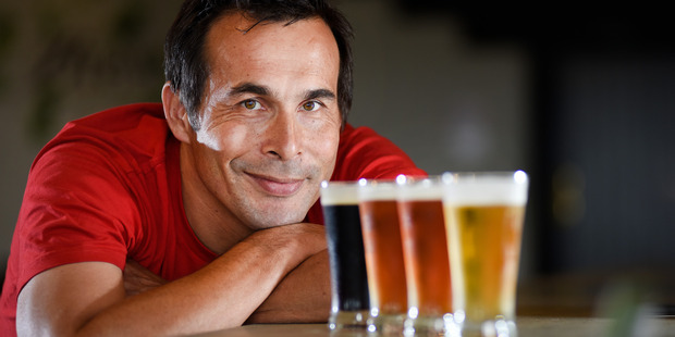 Paul Croucher from Croucher Brewing runs a monthly beer tasting night at Tauranga's Brew Craft Beer Pub. Photo/George Novak