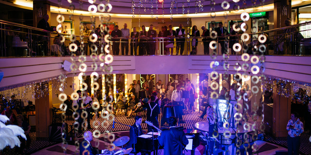 The Gatsby party was a memorable event on the Pacific Pearl.