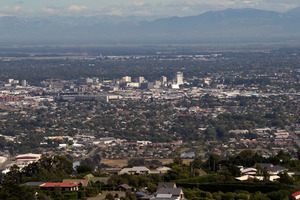Areas of Christchurch remained cordoned off due to unsafe buildings after the Valentines Day quake.