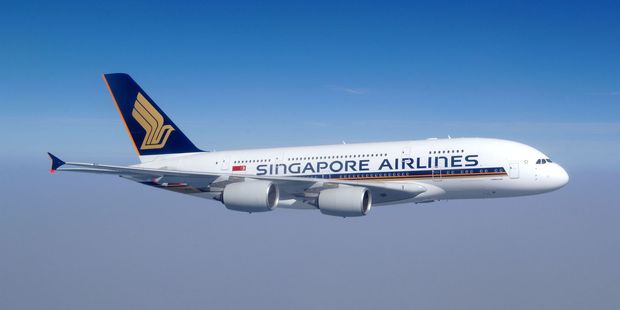 Singapore Airlines Airbus A380.