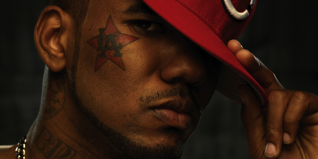 American hip-hop star the Game.