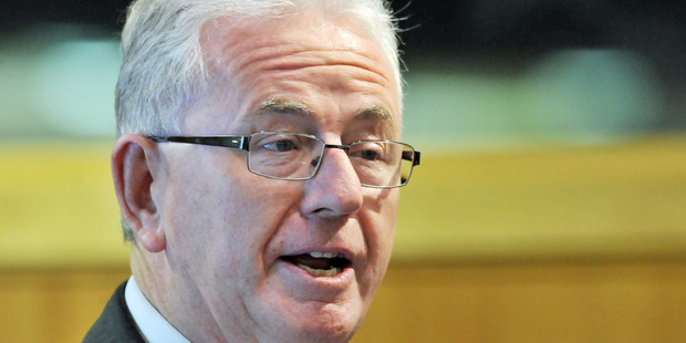 It has been eight years since Sir Michael left politics, and as he held court at the media briefing it became clear he was relishing having an audience again. Photo / NZPA