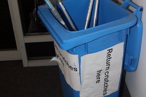 People are not returning crutches, wheelchairs and other mobility aids, costing Tauranga Hospital thousands of dollars.