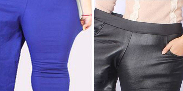 The use of skinny models selling plus size clothing was labelled 'disgusting'. Photo / Wish