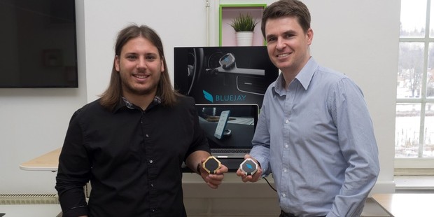 Martin Mikeln (left), project manager, and Nick Bartlett, The Kiwi Factory.