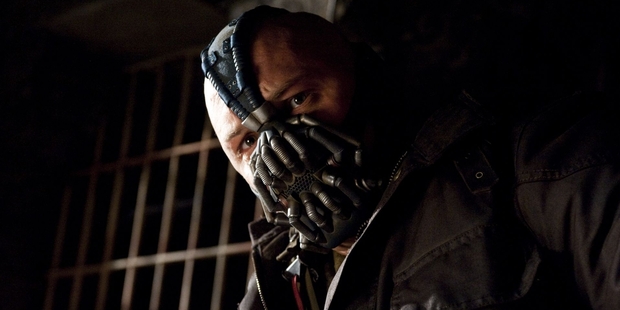 Tom Hardy as Bane in The Dark Knight Rises (2012)