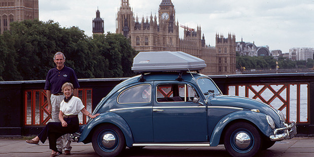 The couple have documented their journey in For Love and the Beetle. Photo / Supplied